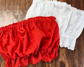 sweetheart tube top