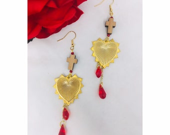 Bleeding Heart Earrings