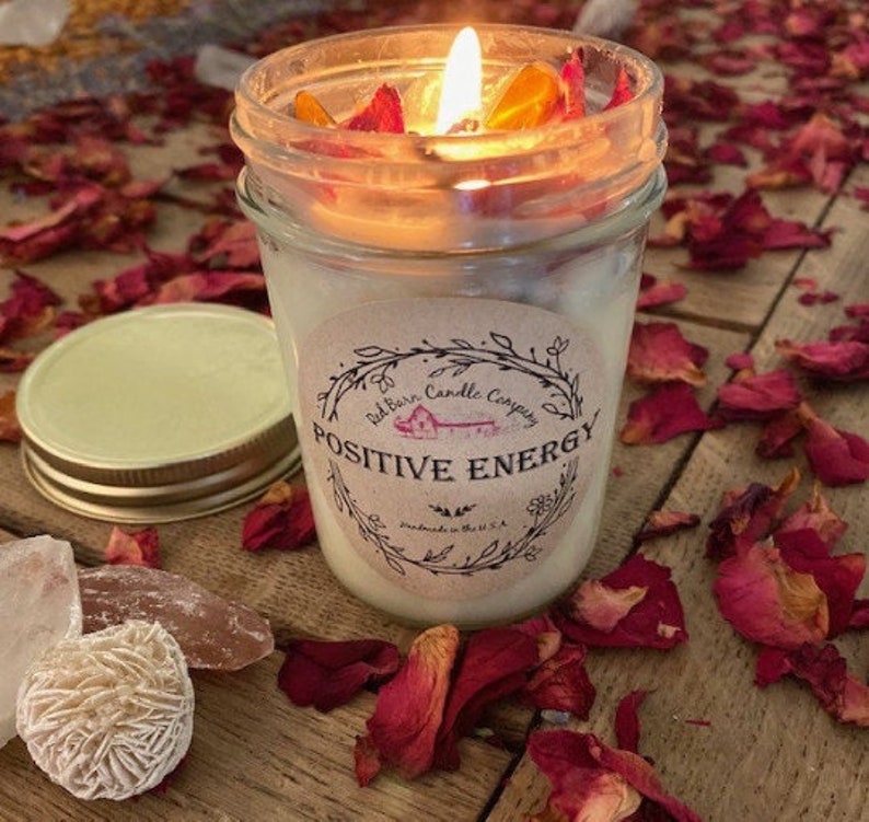 Red Barn Aromatherapy Candles AllNatural Soy Wax & Dried Etsy