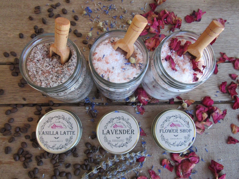 Red Barn Aromatherapy Bath Salts AllNatural Dried Herbs & Etsy
