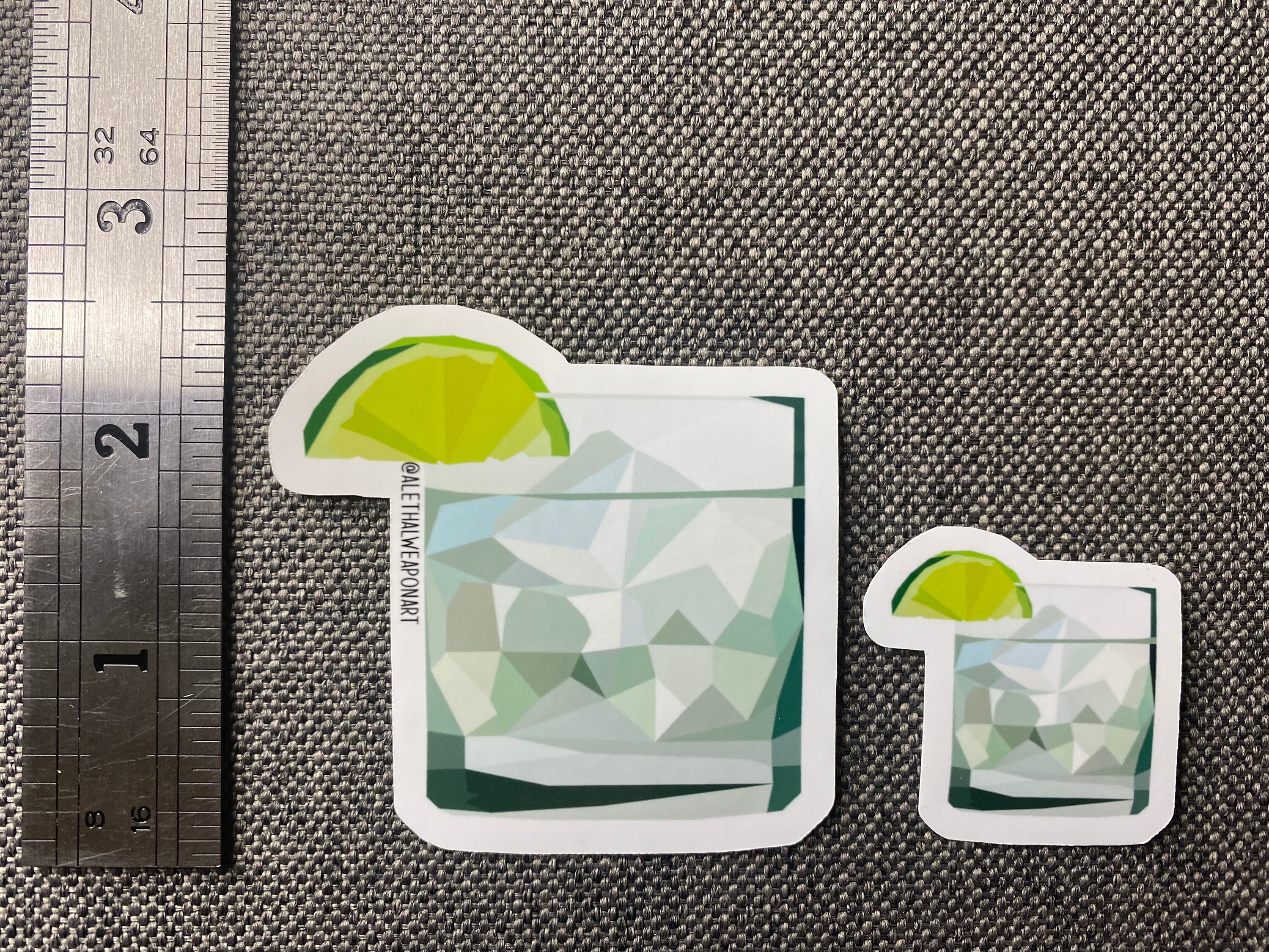 Tonic Sticker Gin and Tonic Vinyl Sticker | Cocktail Stickers - Etsy