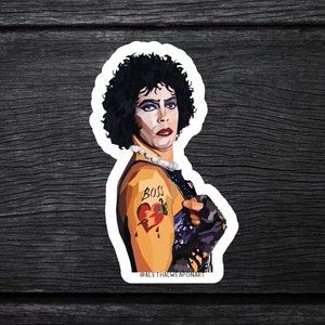 Rocky Horror Picture Show Sticker  | Horror Show Sticker | Frank N Furter Sticker | Horror Pride Show