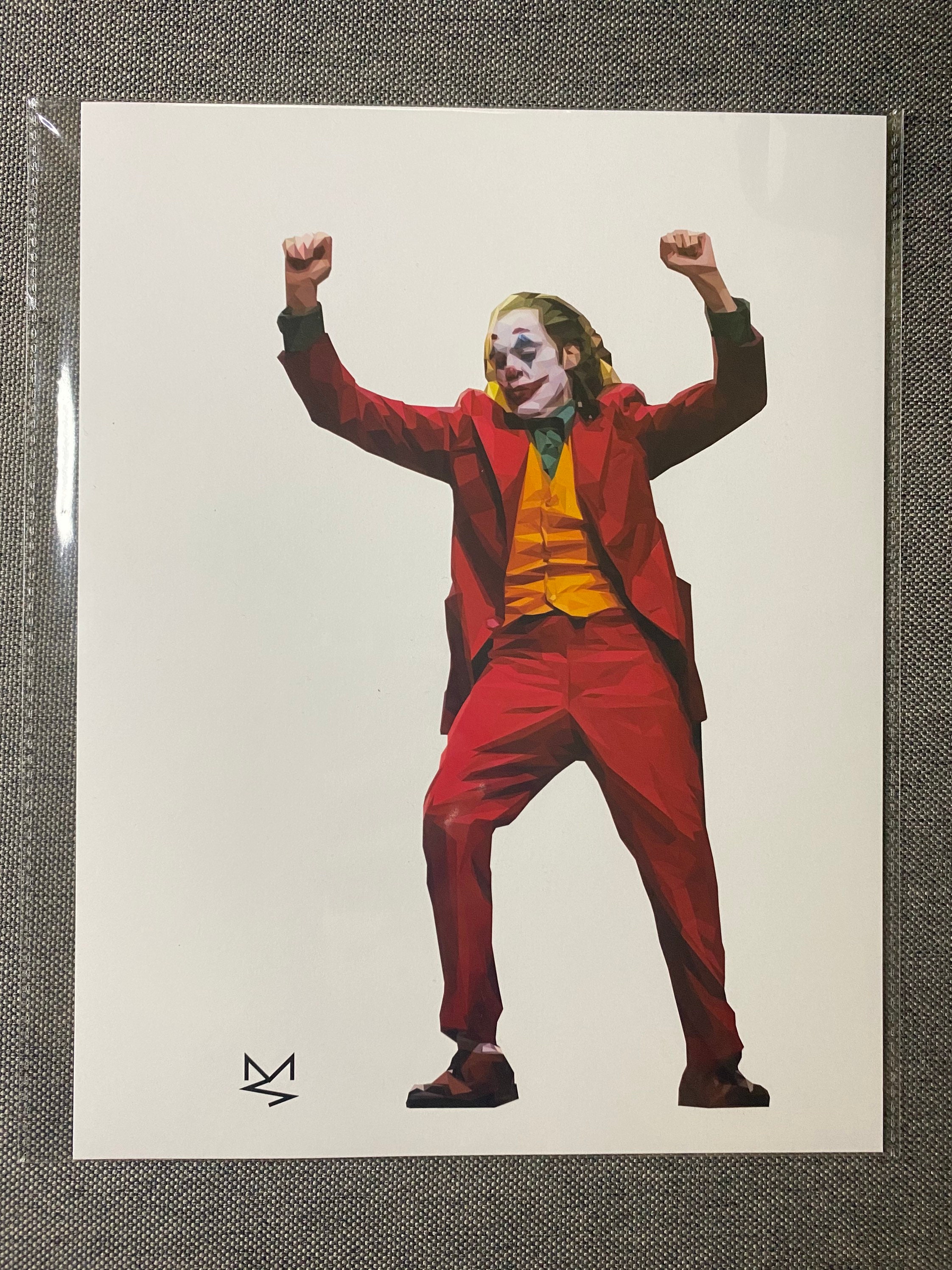 Joker Happy Birthday Card Happy Birthday Movie Etsy