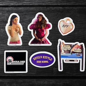 Jennifer’s Body Sticker Pack | Jennifer’s Body Sticker | Halloween Movies Die Cut Stickers | Spooky Season Stickers | Horror Stickers