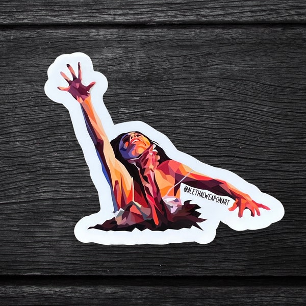 Evil Dead Vinyl Sticker | Horror Movie Stickers