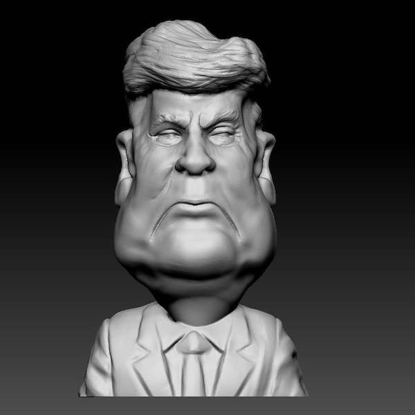 Trump Stl File - Etsy