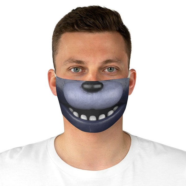 Bonnie, Fabric Face Mask, FNAF, Five Nights at Freddys, Free US & UK Shipping