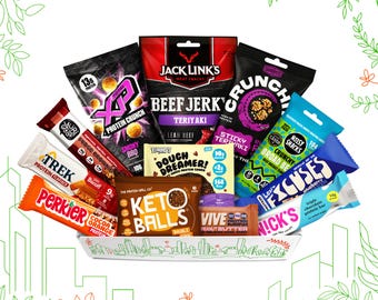 High Protein Gym Gift Hamper: Muscle Building Workout Snacks