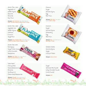 Cesta de regalo sin gluten, pasteles, galletas y snacks. Un detalle para celíacos. imagen 4