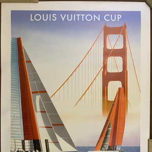 L.V. Cup 2013 Signed Razzia Poster, San Francisco, Mounted on