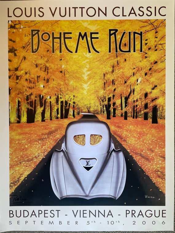 classic boheme run poster