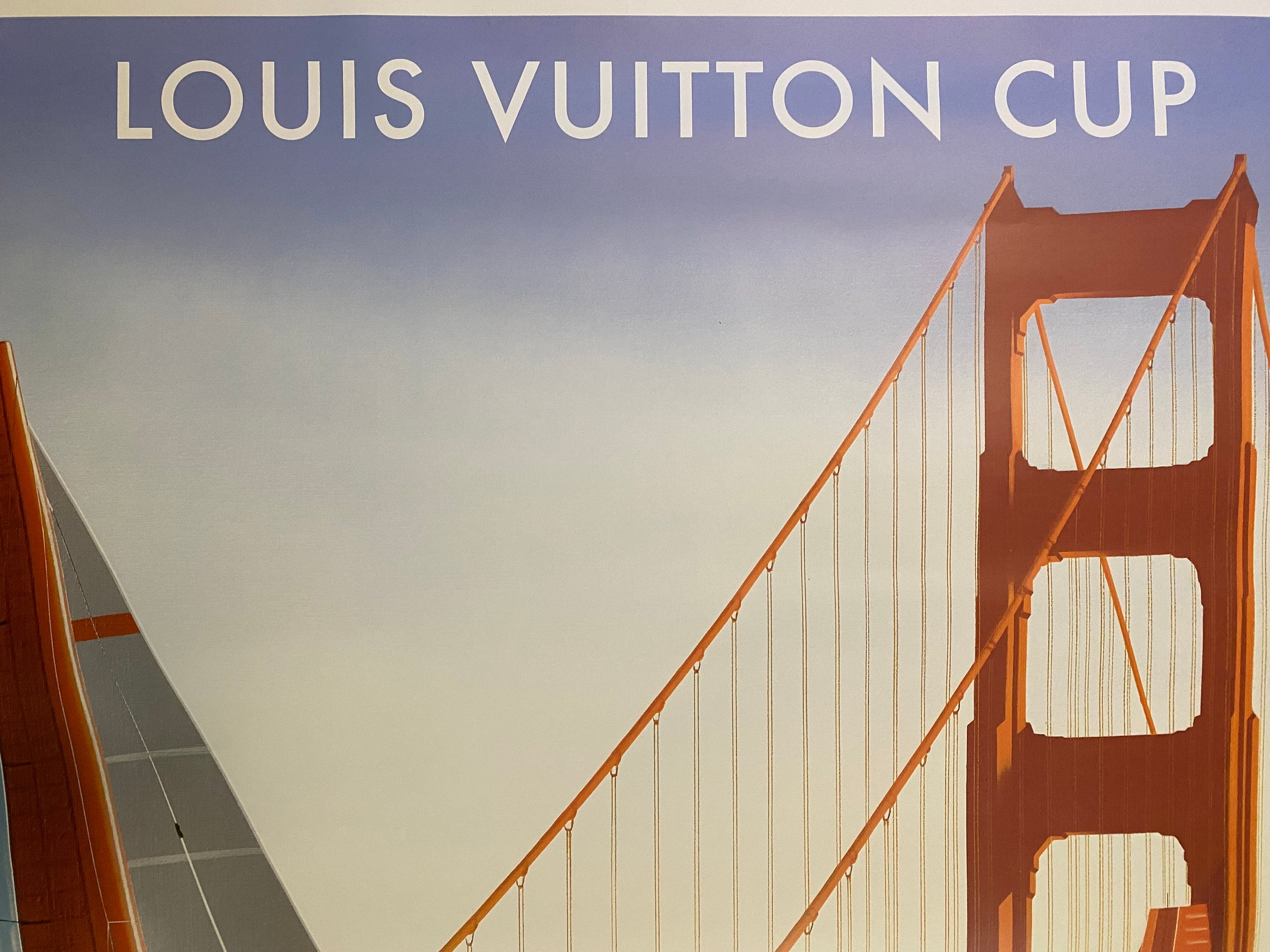 Poster by Razzia for the Louis Vuitton cup, New Zealand