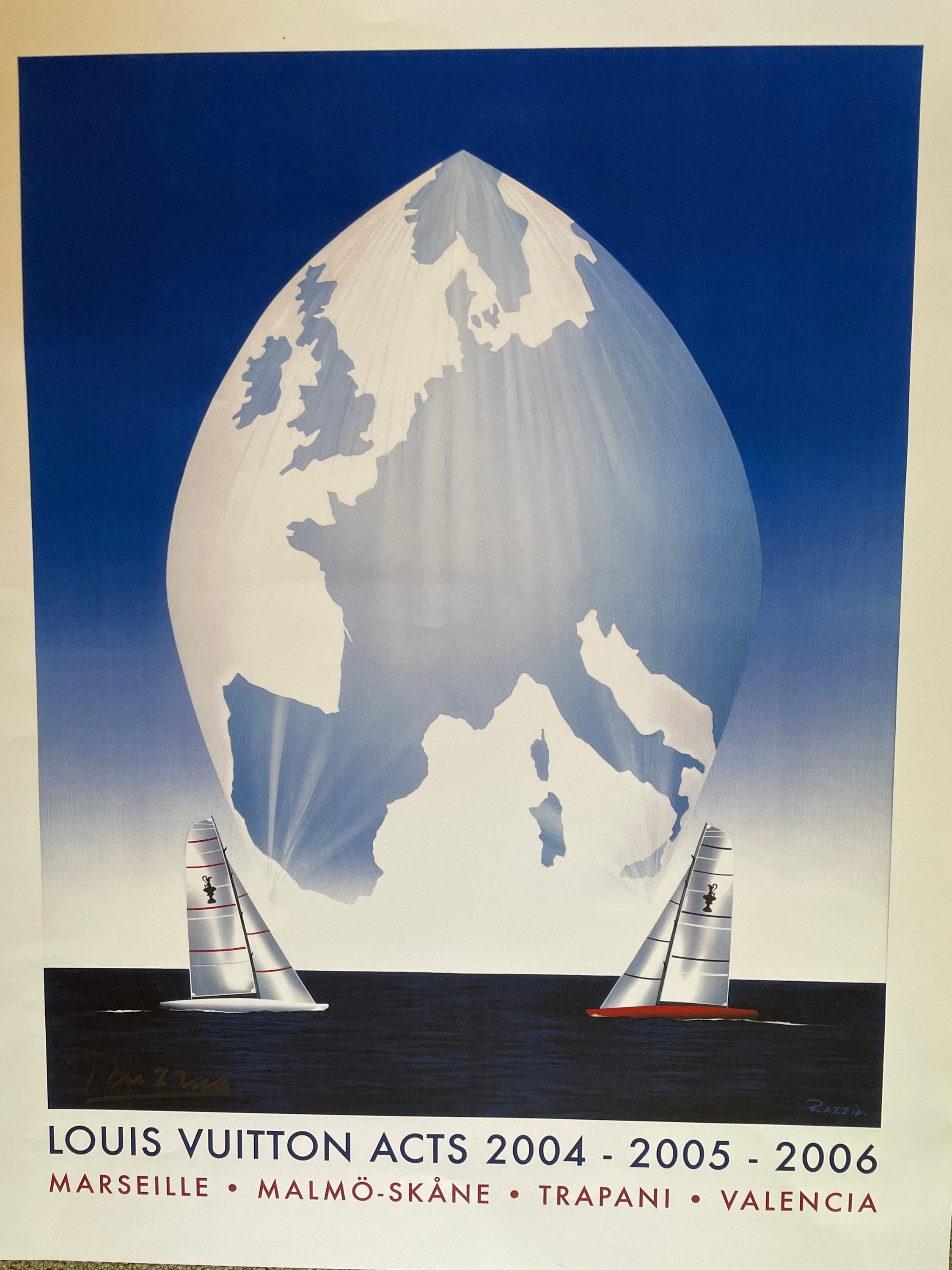 Acts. Marseille-malmo Skane-trapani-valencia Boat Race Poster -  Ireland