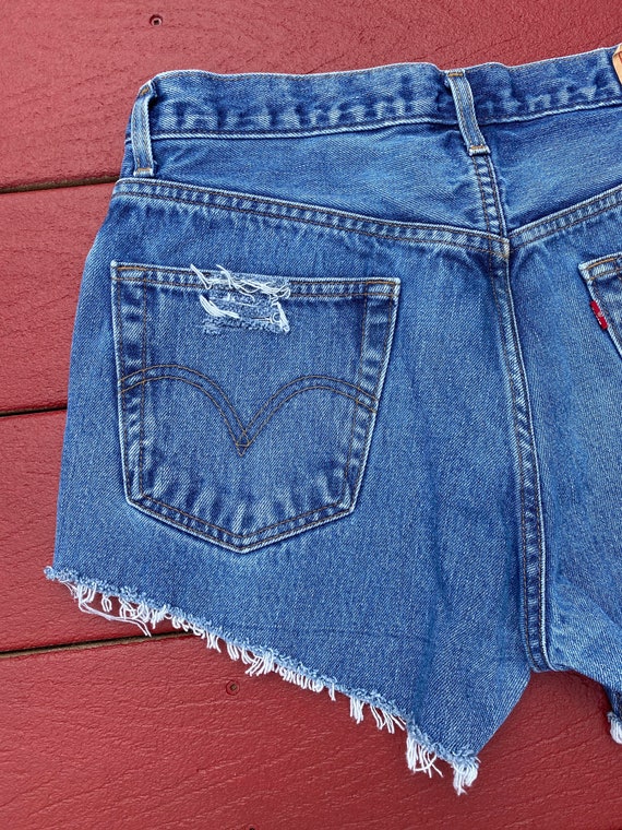 Levi's Cutoffs, Vintage Denim, Women's Summer Jea… - image 8