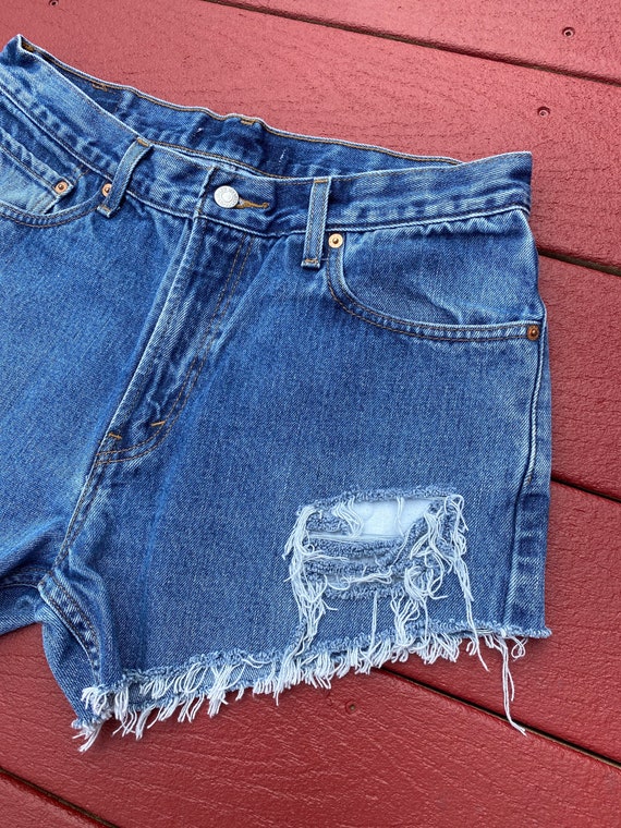 Levi's Cutoffs, Vintage Denim, Women's Summer Jea… - image 5