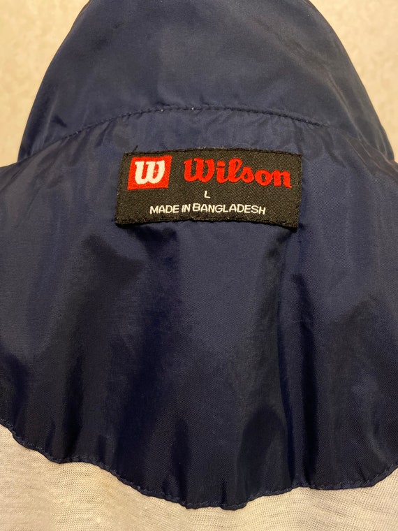 1980s Wilson Windbreaker, Vintage Men's Jacket, N… - image 9