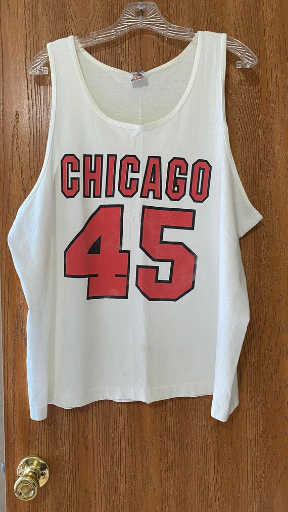 Chicago 45 Tank Top, Basketball, Bulls, Jordan, Me