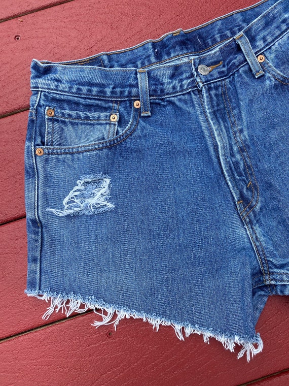 Levi's Cutoffs, Vintage Denim, Women's Summer Jea… - image 6