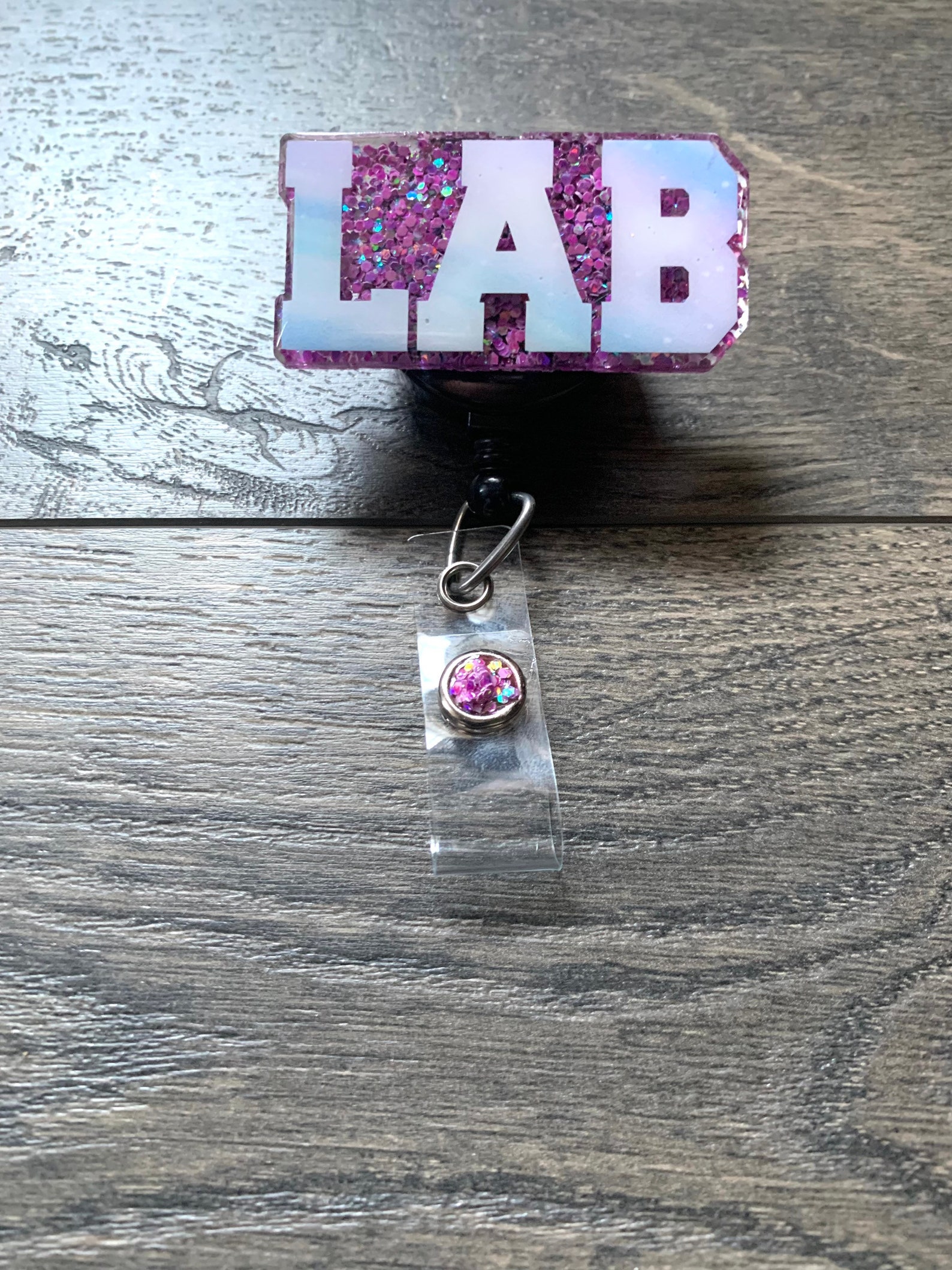 Lab Badge Reel Phlebotomy Badge Reel Lab Tech Badge Reel Etsy