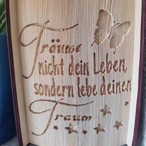 Buchfaltkunst *Lebenstraum*