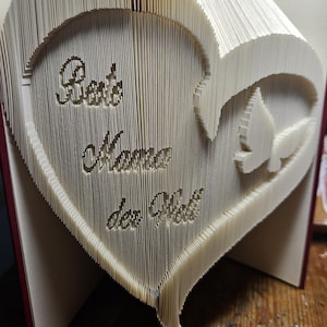 book folding art *best mom*