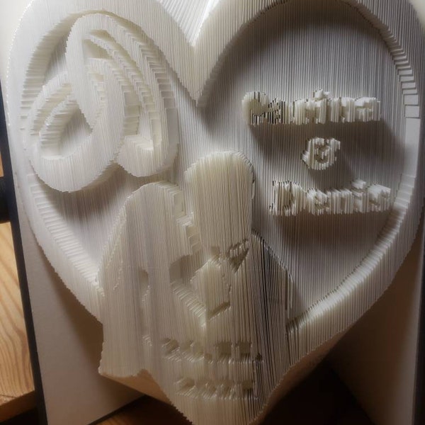 Book Folding Patterns for Names Etsy