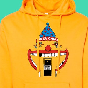 Santa Carla Funhouse Clown Hoodie lost Boys/santa Cruz Beach