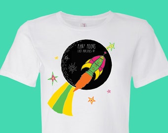 Many Moons Rocket Women's T-Shirt