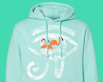 Unidentified Flamingo Occultists (UFO) Unisex Hoodie