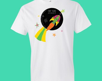 Many Moons Rocket Men's T-Shirt