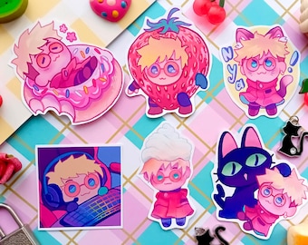 Vash plushie stickers