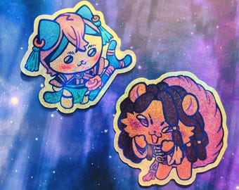 Jankawa Holographic Stickers Set of 2