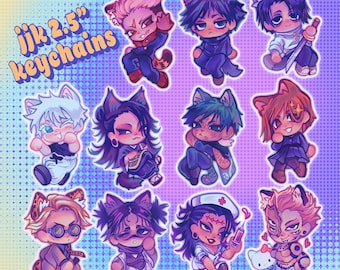 Sorcerer 2.5" Keychains