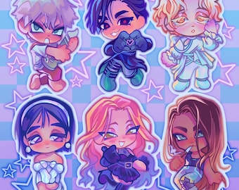 ALIEN STAGE Acrylic Pins 2"