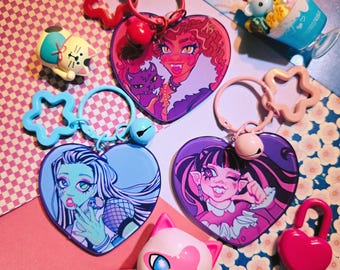 Monster Girl Keychains 2.5"
