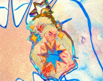 Jayvik Star Keychain (2.5")