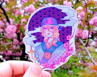 Medicine Seller Sticker: Anime Inspired Art