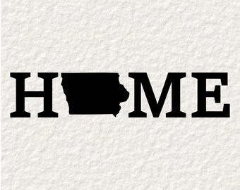 Download Iowa Home Svg Etsy