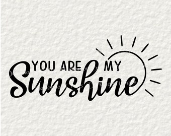 You Are My Sunshine Necklace - Etsy