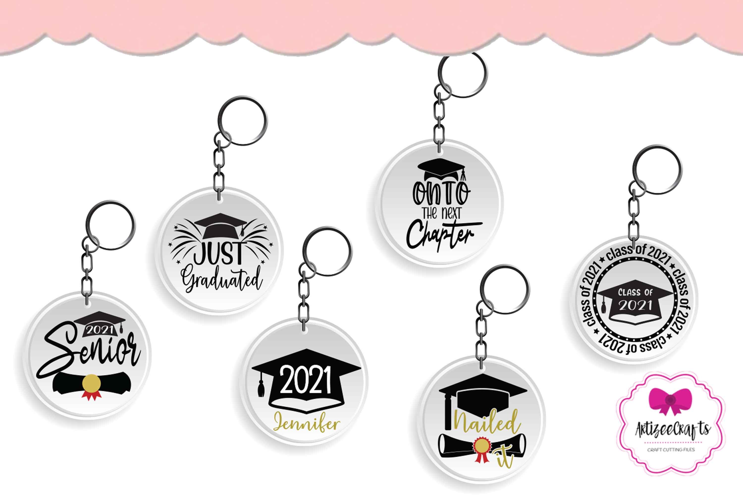 Graduation Keychain BundleGraduation 2021 Monogram Etsy