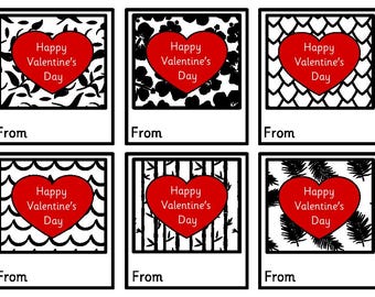 Valentine's Day Cards: Fun Printable Greeting Cards (Digital)