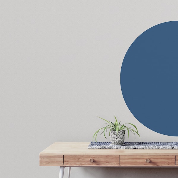 Half Circle Wall Decal Etsy