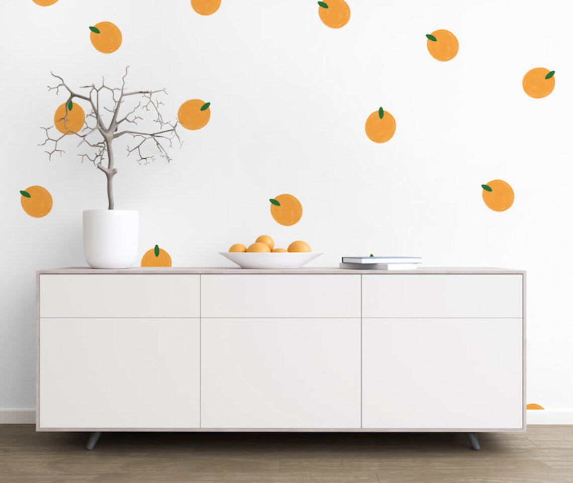 Clementine Decal Etsy