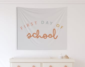 First Day of School Tapestry, Classroom Decor