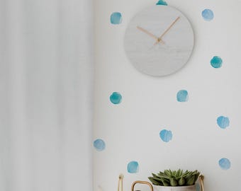 Watercolor Dots Wall Decals – Nursery & Kids Room Decor