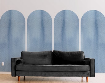 Double Watercolor Arch Decal Set