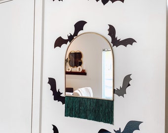 Bat Wall Decals, Halloween Decor (Set of 28)