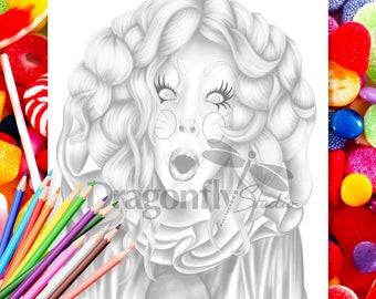 Owls Coloring Page Pdf Download Coloring Owls Colouring Etsy