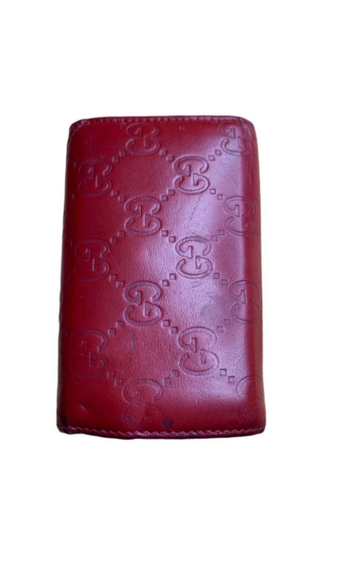 Authentic GUCCI leather key holder Etsy