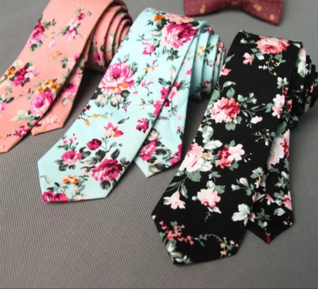 small neck tie